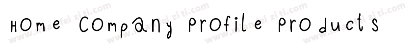 Home Company Profile Products Activ字体转换